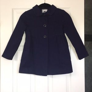 Gymboree navy blue girls coat
